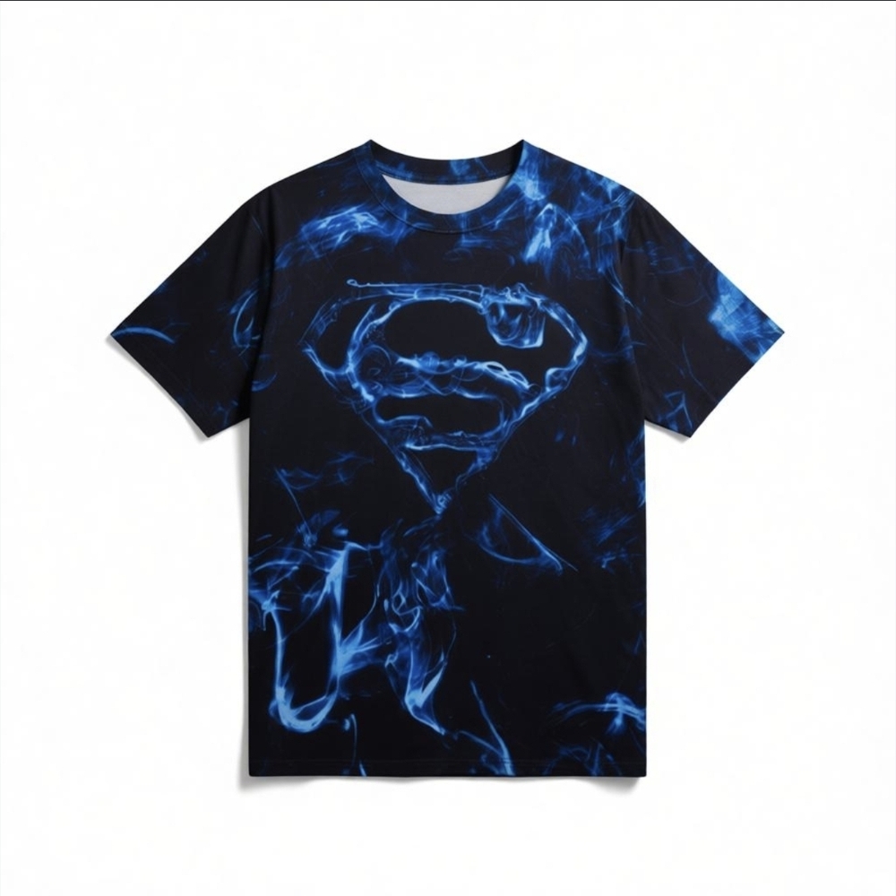 Superman Performance Athletic T Shirt. Perfect Condition!